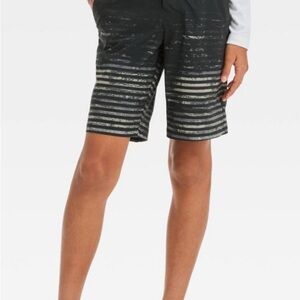 Art Class Boy’s hybrid striped swim shorts Gently Used no returns
